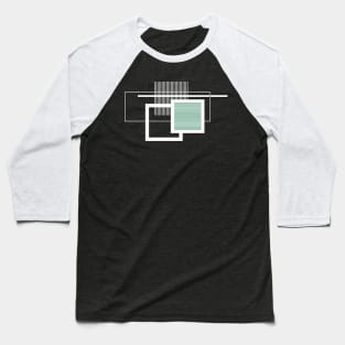 Minimal geometric illustration Baseball T-Shirt